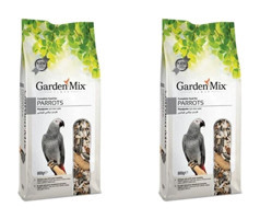 Garden Mix Platin Kabuklu Karışık Papağan Yemi 2x800 gr
