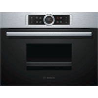 Bosch CDG634AS0 38 lt Dijital Modern Ocaksız Tam Boy Ankastre Fırın Siyah