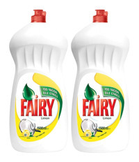 Fairy Limon Kokulu Sıvı El Bulaşık Deterjanı 2x1.5 lt