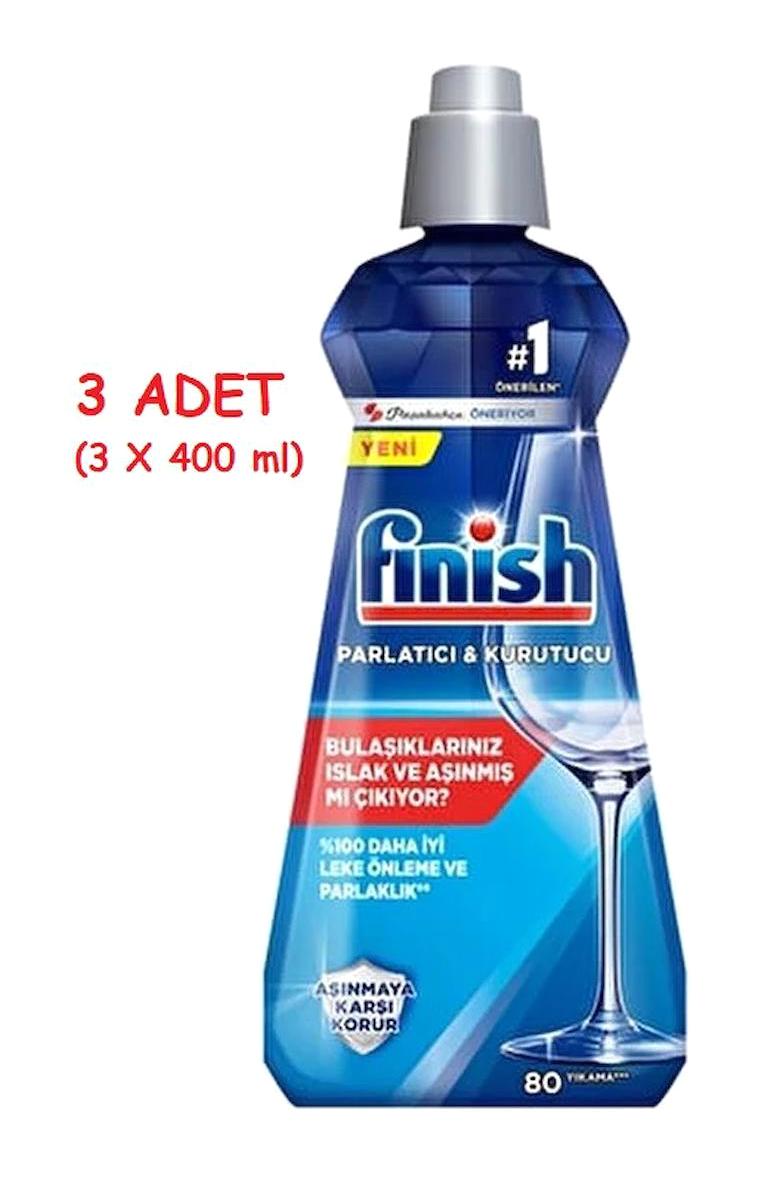 Finish Bulaşık Makinesi Parlatıcısı 3x400 ml