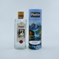 Platin Zümra Cam Şişe Kolonya 250 ml