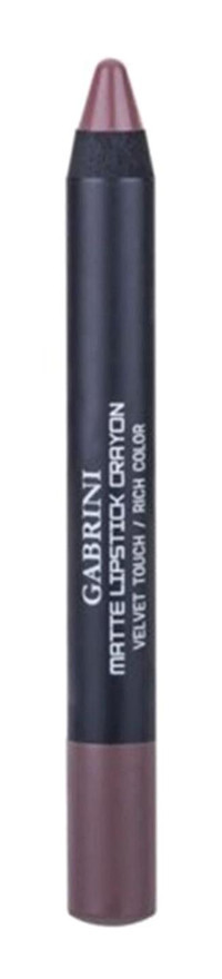 Gabrini Matte Lipstick Crayon No:12 Mat Dudak Kalemi Kahverengi