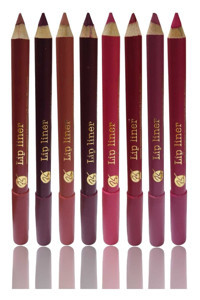 Rs Ronassi Cosmetics Matte Color Jumbo 8'li Suya Dayanıklı Mat Dudak Kalemi Çok Renkli