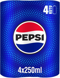 Pepsi Pet Kola 4x250 ml