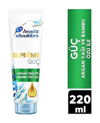 Head & Shoulders Supreme Güçlendirici Argan Yağı Bambu Özü Saç Kremi 220 ml