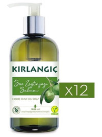 Kırlangıç Zeytinyağlı Nemlendiricili Vegan 12'li 400 ml Sıvı Sabun