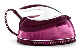 Philips GC7808/40 2400 W 5.3 bar SteamGlide Tabanlı Şok Buharlı Kazanlı Ütü Bordo