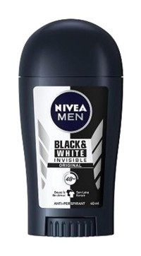 Nivea Black&White Invisible Power Ter Önleyici Antiperspirant Roll-On Erkek Deodorant 2x40 ml