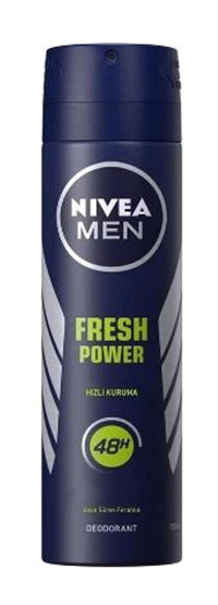 Nivea Fresh Power Pudralı Ter Önleyici Sprey Erkek Deodorant 6x150 ml