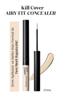 Clio Kill Airy-Fit 2.5 İvory Göz Altı Likit Kalem Kapatıcı