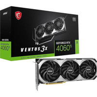 Msi Ventus 3X OC RTX 4060 Tİ 8 GB GDDR6 PCI-Express 4.0 DirectX 12 Ultimate 3 Fanlı Fanlı Soğutma 128 Bit Gaming Nvidia Ekran Kartı