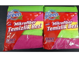 Mr Green Mikrofiber 2x5'li Temizlik Bezi
