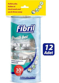 Fibril 12'li Temizlik Bezi