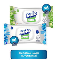 Solo 540 Yaprak 6'lı Islak Mendil