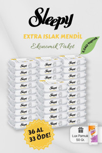 Sleepy 3240 Yaprak 36'lı Islak Mendil