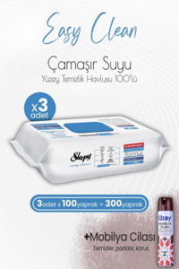 Sleepy Easy Clean 300 Yaprak 3'lü Islak Mendil