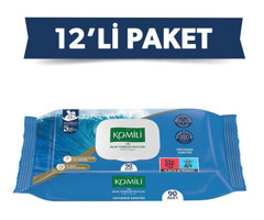 Komili Okyanus Esintisi 1080 Yaprak 12'li Islak Mendil