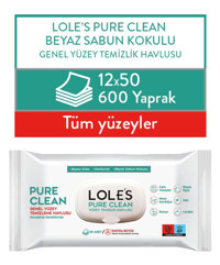 Lole's 600 Yaprak 12'li Islak Mendil