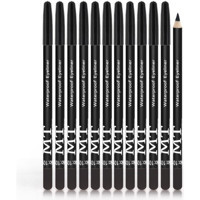 Mt Cosmetics Mat Akmayan Siyah Göz Kalemi 12 Adet