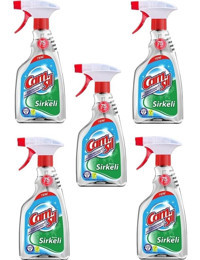 Camsil Sirkeli Cam Temizleyici Sprey 5x500 ml