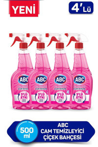 Abc Cam Temizleyici Sprey 4x500 ml