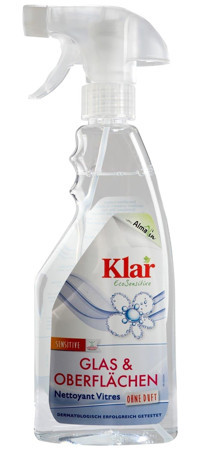 Klar Organik Cam Temizleyici Sprey 500 ml