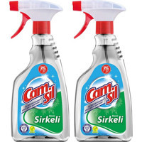 Camsil Sirkeli Cam Temizleyici Sprey 2x500 ml