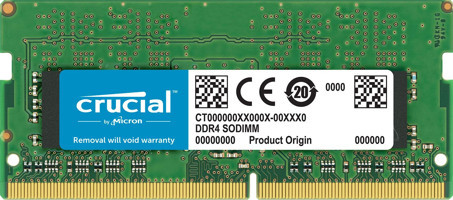 Crucial MAC CT8G4S266M 8 GB DDR4 1x8 2666 MHz Ram