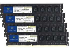 Timetec PC3L-12800 32 GB DDR3 4x8 1600 MHz Ram