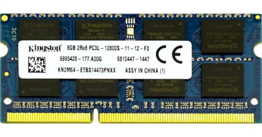 Kingston KN2M64-ETF 8 GB DDR3 1x8 1600 MHz Ram