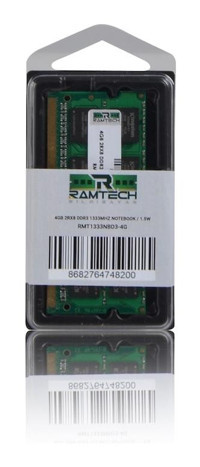 Ramtech RMT1333NBD3-4G 4 GB DDR3 1x4 1333 MHz Ram