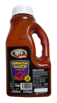 Let's Sarımsaklı 2.2 kg Sriracha Sos