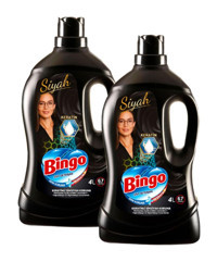 Bingo Siyahlar İçin 134 Yıkama Sıvı Deterjan 4 lt