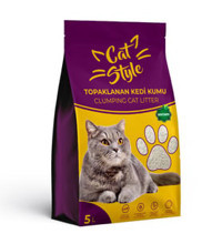 Cat Style Topaklanan İnce Taneli Bentonit Kedi Kumu 5 lt