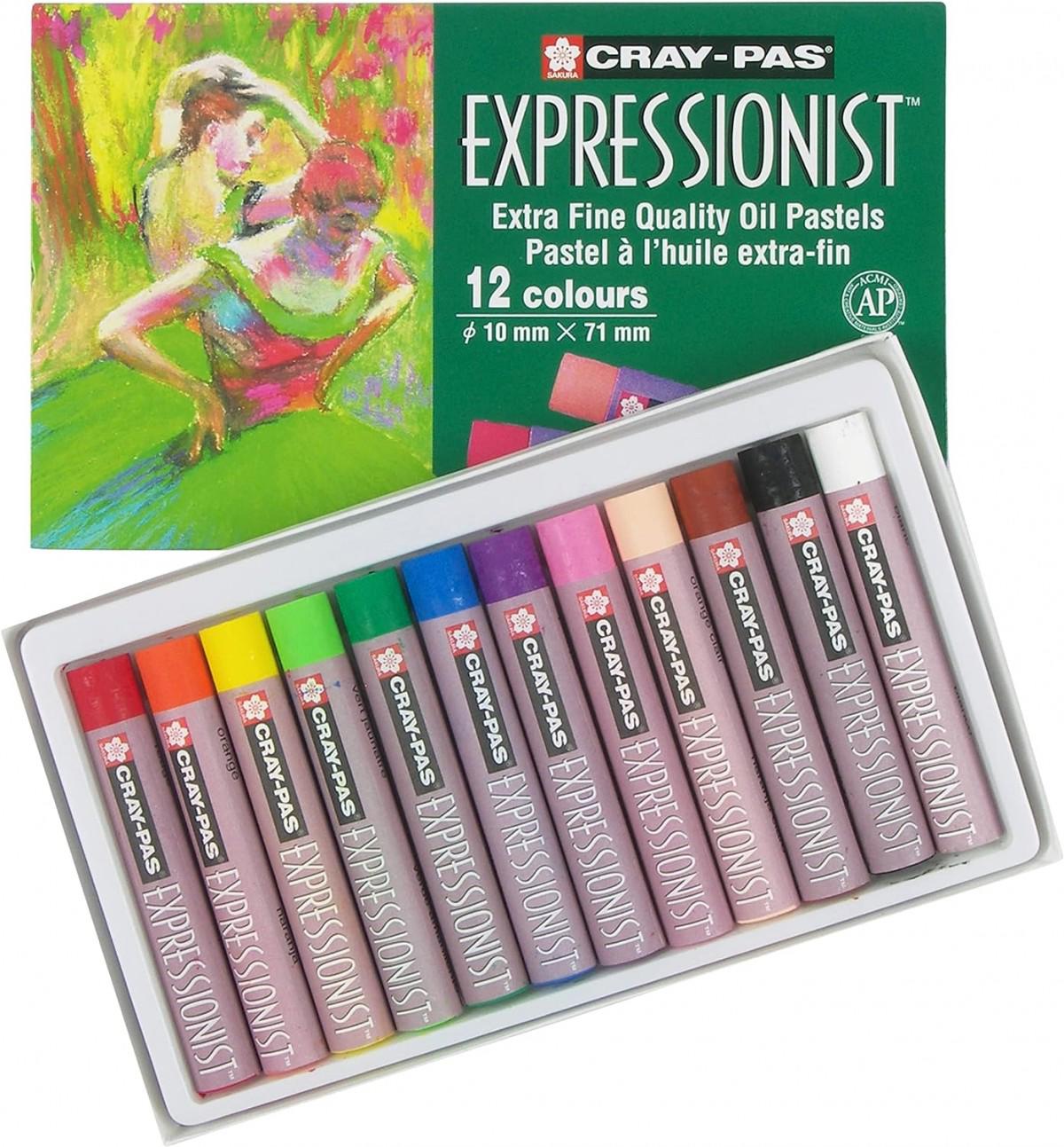 Sakura BXLP12 12'li Yağlı Pastel Boya Seti