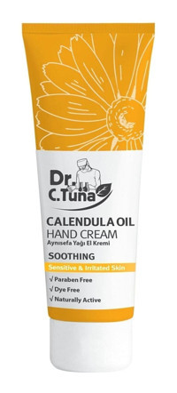 Farmasi Dr. C. Tuna Soothing Aynısefa Yağı Hassas Ciltler Organik Vegan Parfümsüz El Kremi 75 ml