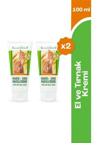 Krauterhof El ve Tırnak Tüm Ciltler Parfümsüz El Kremi 2x100 ml