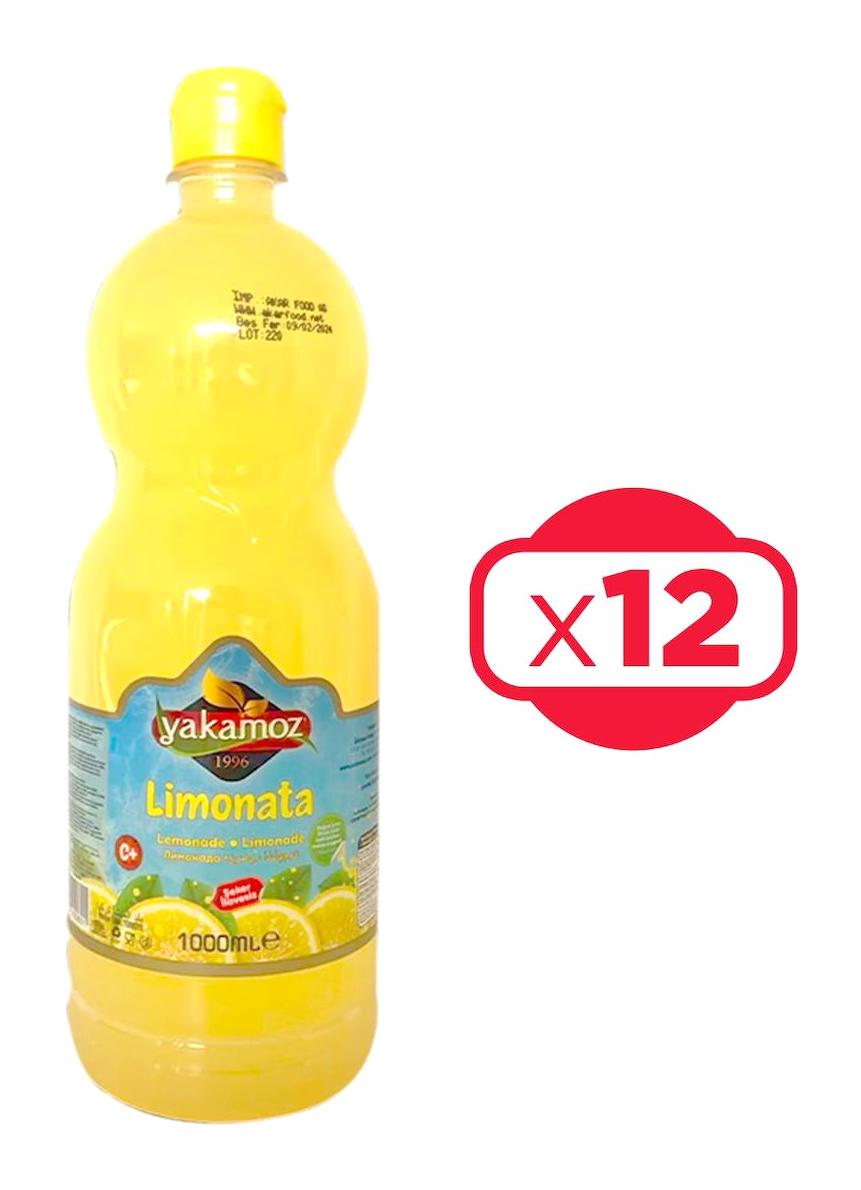 Yakamoz Şekersiz Pet Limonata 12x1 lt