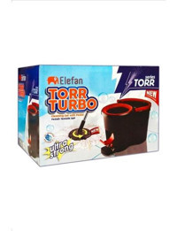 Elefan Torr Turbo Mop Seti Siyah