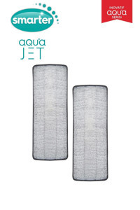 Smarter Aqua Jet 2 Adet Mop Gri