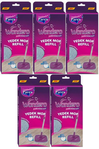 Parex Wondero 5 Adet Yedek Başlık Mor