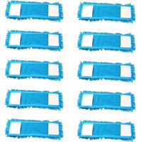 Cod-ex Mikrofiber Makarna Şönil 10 Adet Mop Mavi
