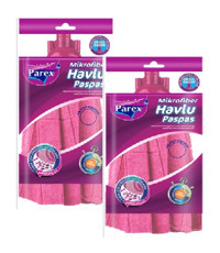 Parex Mikrofiber 2 Adet Paspas Pembe
