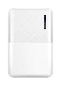 Sprange 10000 mAh Micro USB & Type C Çoklu Bağlantı Kablosuz Powerbank Beyaz
