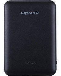 Momax iPower Card2 IP69D 5000 mAh Hızlı Şarj USB Type C Çoklu Bağlantı Kablolu Powerbank Siyah