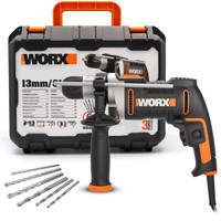 Worx WX328 810 W Darbeli Aküsüz Elektrikli Matkap