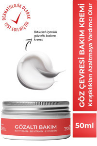 Phytoflora Gözaltı Bakım Tüm Ciltler İçin Göz Altı Krem Kavanoz 50 ml