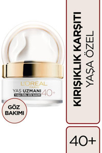 L'oréal Paris Yaş Uzmanı 40+ Tüm Ciltler İçin Göz Çevresi Krem Kavanoz 15 ml