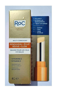 Roc Multi Correxion Revive Glow Tüm Ciltler İçin C Vitaminli Göz Çevresi Krem Stick 4 gr