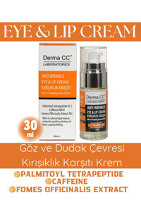 Derma CC Laboratories Anti Wrinkle Tüm Ciltler İçin Göz Çevresi Krem Pompalı 30 ml